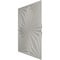 Ekena Millwork 19 5/8in. W x 19 5/8in. H Asher EnduraWall Decorative 3D Wall Panel Covers 2.67 Sq. Ft. WP20X20AHGHC - alternate 3